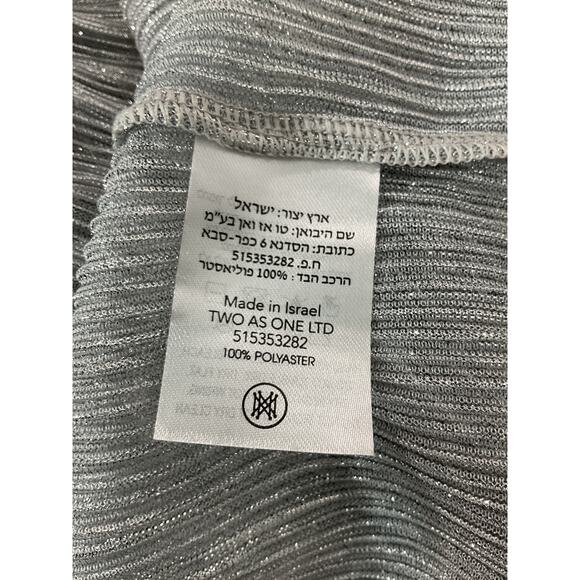 Sabina Musayev 'Helena' Silver Dress Size S - Picture 5 of 5